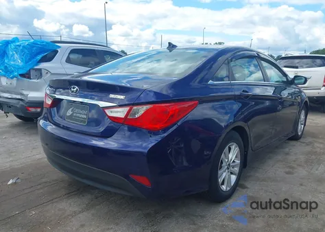 2014 Hyundai Sonata Gls z USA, uszkodzony, nr VIN 5NPEB4AC0EH900231